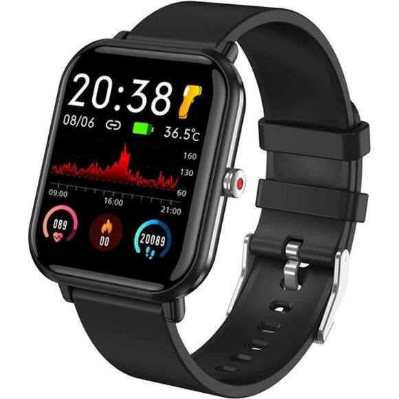 Smart Watch, GPS Fitness Tracker with 24 Sports Mode,1.7" Touchscreen Smartwatch - Picture 1 of 6
